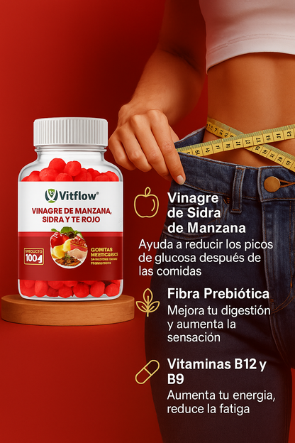Gomitas de Vinagre de Manzana 🌿🍎 x 160 g